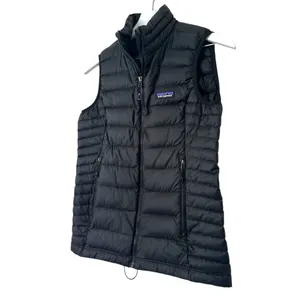 Patagonia Down Sweater Vest Black Packable Puffer Women's Size XS thumbnail 10