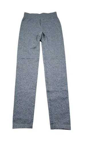 American Tall Women's Active Seamless Leggings Size Medium Tall MT Gray Black thumbnail 1