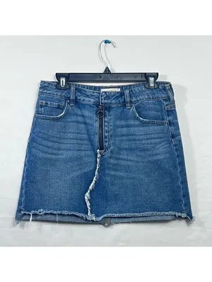 PacSun Denim Skirt Zip Size 28 thumbnail 2