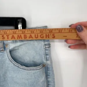 Frye Womens High Rise Straight Leg Light Wash Denim Jeans Size 10/30 thumbnail 8