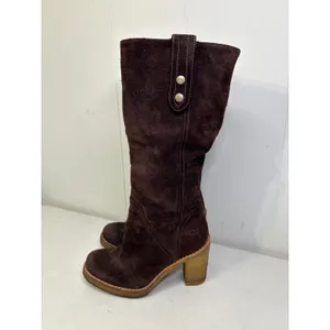 UGG Women's Josie Brown Suede Convertible Heel Boots in Size 5 thumbnail 3