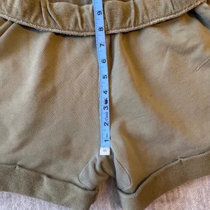 FRAME Pescara Roll‎ Cuff Shorts Womens XS Green Organic Pima Cotton Minimalist thumbnail 10