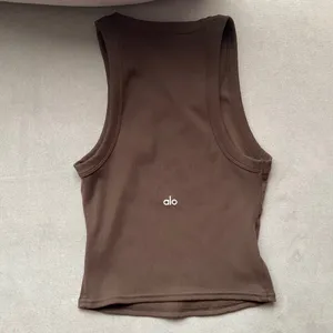 Alo Yoga Goddess Ribbed Go-To Tank Expresso S thumbnail 4