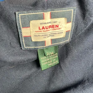 Vintage Ralph Lauren Naval Supply Company Rain Jacket Women's Size medium Blue thumbnail 4