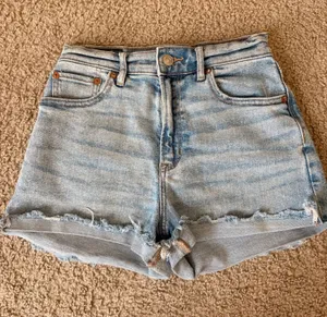 American Eagle Jean Shorts High-Rise Stretch thumbnail 1