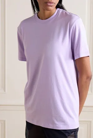 SKIMS Boyfriend stretch-modal and cotton-blend jersey T-shirt - Lily size xs thumbnail 1