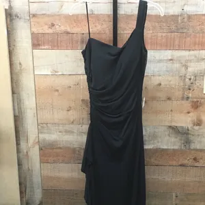 Sangria size 12 black formal dress thumbnail 2