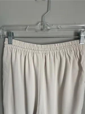 MELLODAY Off-White Drawstring Utility Joggers / Trousers Sz S thumbnail 4