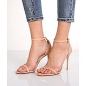 RAYE Blake Stiletto Nude Leather Stiletto heels Ankle Strap 4' size 7.5 thumbnail 13