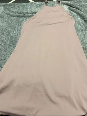 Madewell Mauve/Pink Midi Dress thumbnail 1