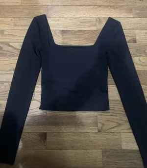 Scoop Neck Long Sleeve Shirt thumbnail 1