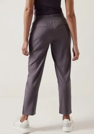 Athleta Brookyn Ankle Pant #198671 in Dusk Violet W1219 Sz 12 thumbnail 2