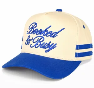 NWOT C.C. Booked & Busy Two-Tone Baseball Cap - Cream & Blue thumbnail 1