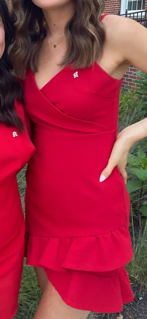 Lulus Sealed With A Kiss Red Mini Dress thumbnail 3