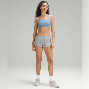 Lululemon Hotty Hot Low-Rise Lined Shorts 2.5” in Rhino Grey Size 10 thumbnail 2