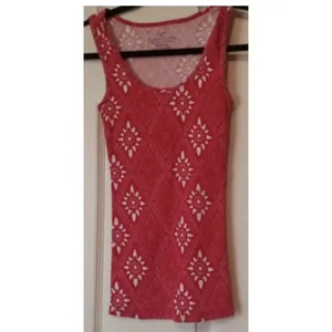 Faded Glory Red Bandana Tank Top Womens Large Cotton Knit thumbnail 5