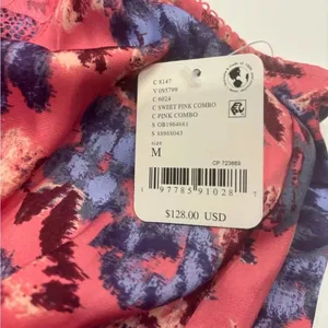 Free People Women's First Date Printed Maxi Slip M NWT thumbnail 9