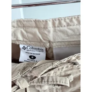 Columbia Womens Khaki Hiking Shorts Drawstring Outdoor Sz 8 thumbnail 5