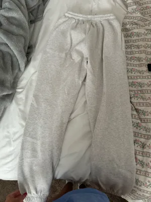 White Fox Boutique Sweatpants Grey White thumbnail 4