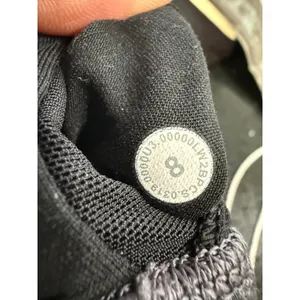 Lululemon Flow Y Bra‎ Heathered Charcoal Gray Strappy Sports Bra Size 8 thumbnail 5
