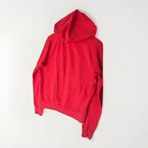 PINK Victoria’s Secret Red Hoodie Women’s Large Spellout Logo Pullover thumbnail 5