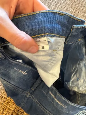 American flag Jean shorts Blue thumbnail 3