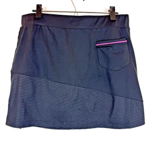 Tommy Armour Large Dri Logic Black Short Golf Skort Pink Pocket thumbnail 2