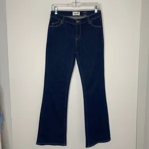 Rollas Dallas Low Bootcut Slim Boot Womens Size 25 Blue thumbnail 3