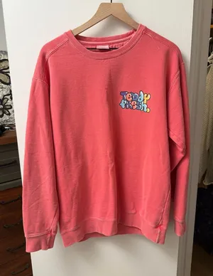Teddy Fresh Graffiti Graphic Crewneck Size Medium thumbnail 1