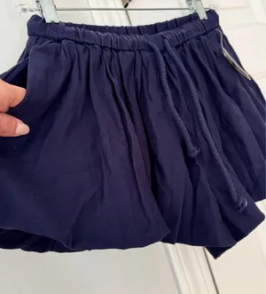 Anthropologie Maeve Linen Blend Cabana Bloomer Bubble Shorts, Size XS thumbnail 7