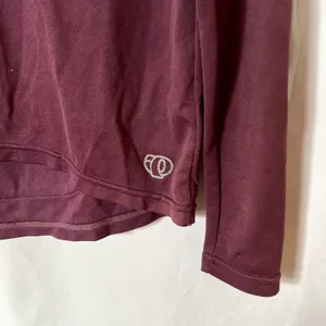 Pearl Izumi purple gray running quarter zip long‎ sleeved top women's size large thumbnail 3
