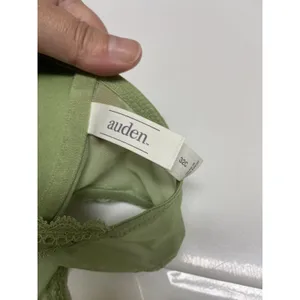 Auden Womens Bra‎ Sz 32C The Ace Sage Green Padded Racerback Demi Lightly Lined thumbnail 3