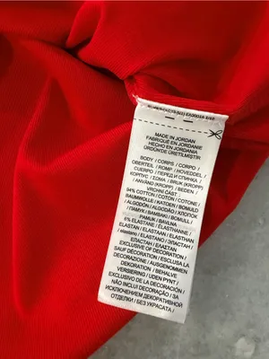 NWOT LRL Lauren Ralph Lauren Size M Red Boat Neck Cuffed Sleeve Top Cotton thumbnail 7