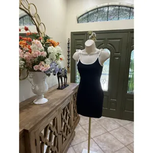NWT Forever 21 Black Mini Dress – Size Medium (M) thumbnail 2