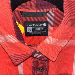 Carhartt 105036 Heavyweight Loose Fit Plaid Shirt thumbnail 5
