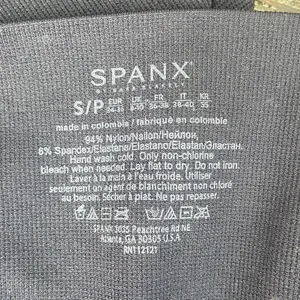 Spanx Dark Navy Blue Full Form Fitting High Waist Rise Leggings Pants S thumbnail 6