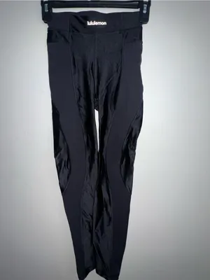 lululemon athletica Black High-Rise Workout Leggings Size 0 thumbnail 7