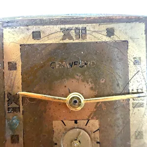Vintage Crawford Art Deco Wrist Watch Case No Crystal Untested Parts Repair thumbnail 6