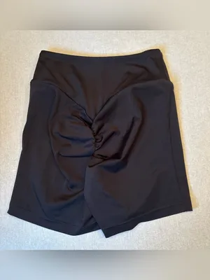 Gymshark Black High-Waist Biker Shorts Size S thumbnail 3