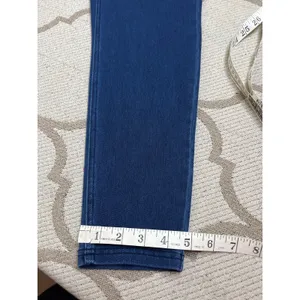 Halara Flex High Waisted Crossover Pockets 7/8 blue jeans, size large, 02699020 thumbnail 9