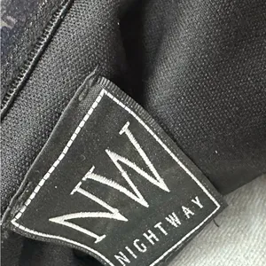 Nightway sz 10 black long formal dress thumbnail 4