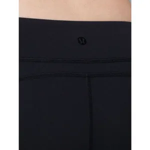 Lululemon Cool To Street Crop Mesh Leggings Black Cropped Active Tights Size 8 thumbnail 3