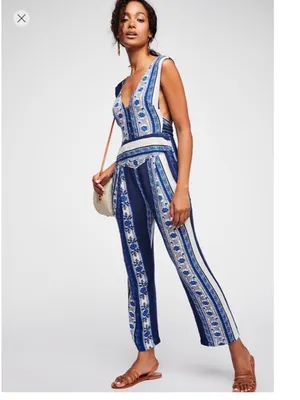 Free People All Shook Up Jumpsuit – Size 4 thumbnail 5