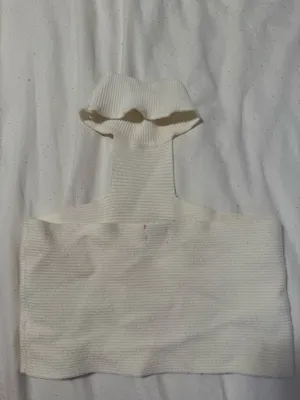 Edikted halter knit crop top thumbnail 2