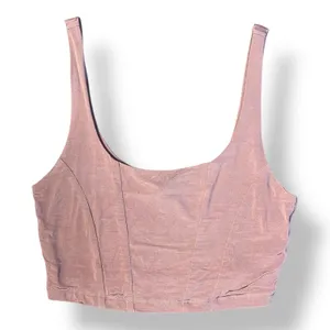 Free People Be Cool Brami Cropped Tank Top Size XS in Pink‎ Clay thumbnail 1