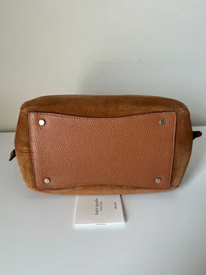 Kate Spade Dumpling Suede Satchel thumbnail 4