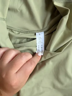 Halara Athletic Skirt Built-In Shorts Green thumbnail 3