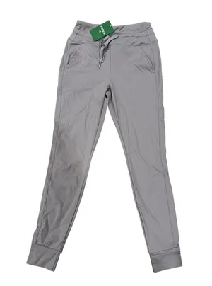 Halara Softlyzero HighWaisted Drawstring Full Length Joggers Gull Gray Small thumbnail 2