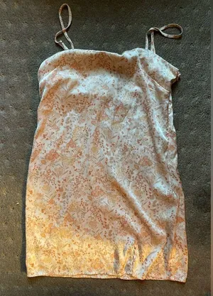 Forever 21 Cowl Neck Satin Slip Dress thumbnail 3