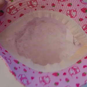 Pink Strawberry Milk Carton Heart Bucket Hat Kawaii Harajuku Pastel KT479 NWOT thumbnail 3